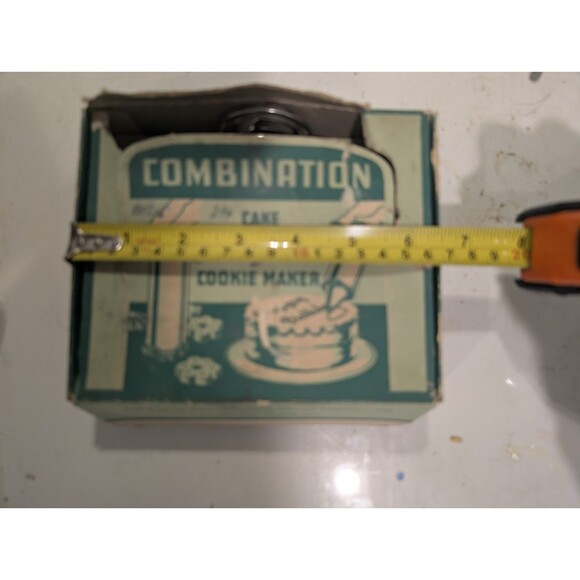 VINTAGE Jenkinson & CO COMBINATION CAKE DECORATOR & COOKIE MAKER - Picture 4 of 10